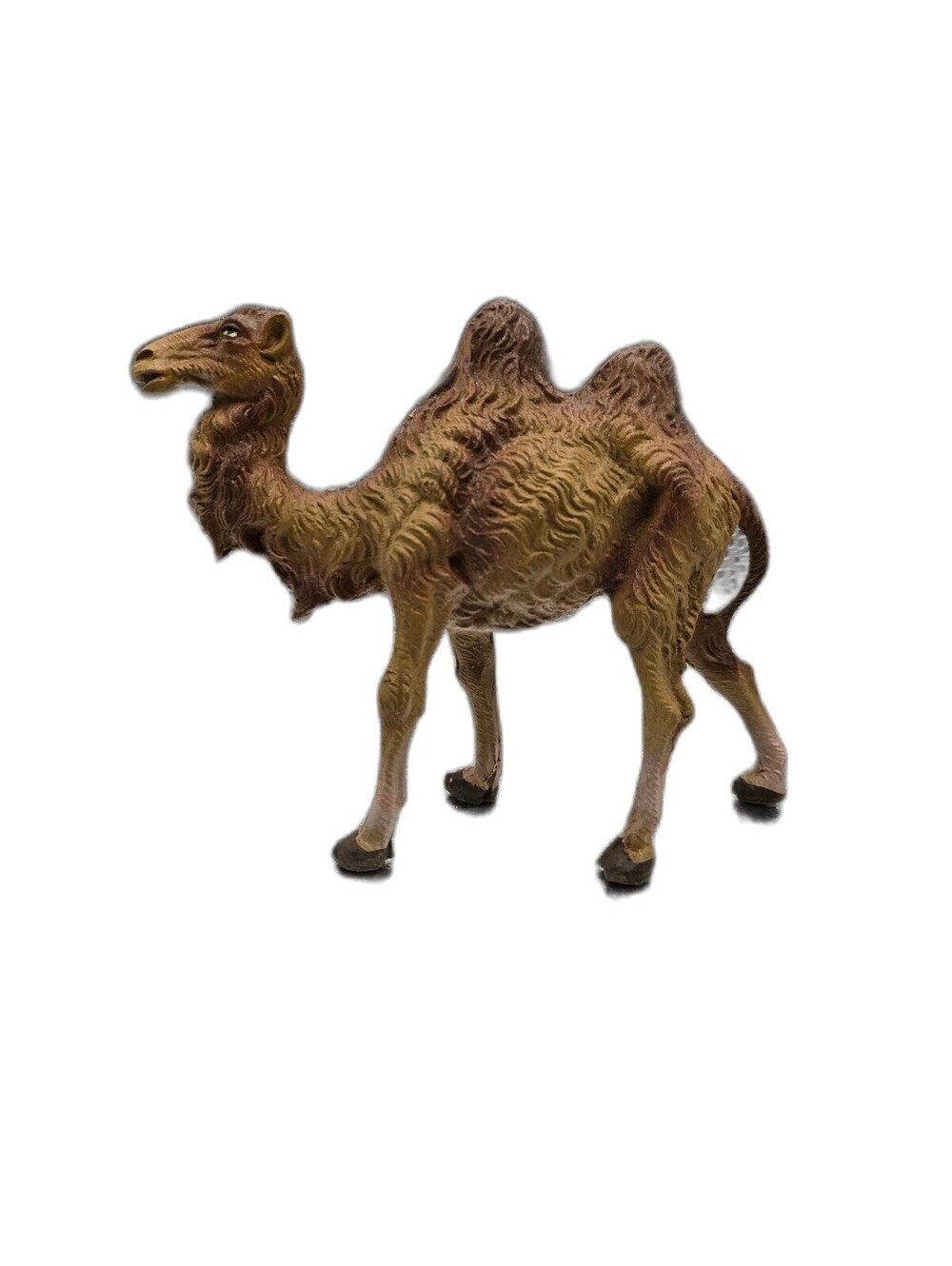 Camel Figurine, Brown, Vintage Nativity, Hand Painted, made in Italy